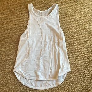 Lululemon Basic white athletic tank